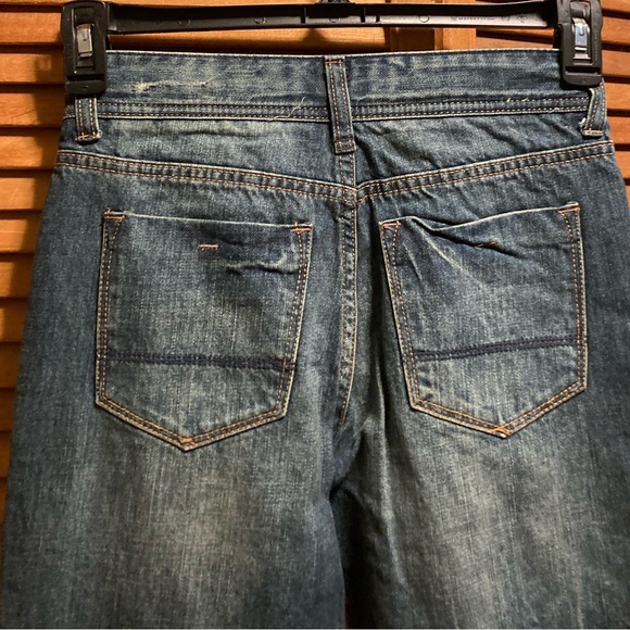 Arizona Straight Fit Blue Denim Jeans - Picture 10 of 13